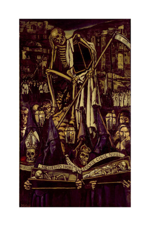 Procession of the Dead Giclee Print by José Solana