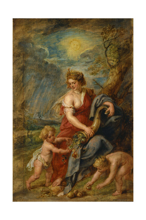 Abundance (Abundanti) Giclee Print by Pieter Paul Rubens