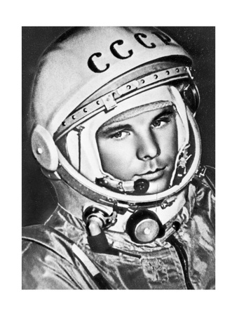 Yuri Gagarin, Russian Cosmonaut, 1961 Giclee Print