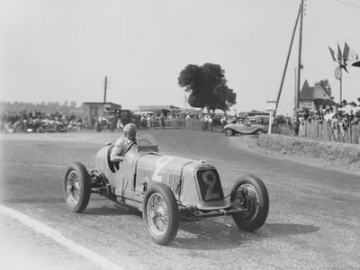 Étancelin in His Maserati at the Dieppe Grand Prix, France, 22 July 1934 Photographic Print!