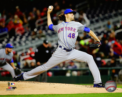 Jacob deGrom 2015 Action Photo