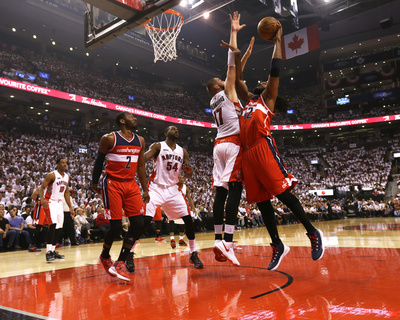 Washington Wizards v Toronto Raptors - Game One Photo by Dave Sandford