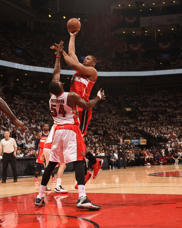 Washington Wizards v Toronto Raptors - Game One Photo by Ron Turenne