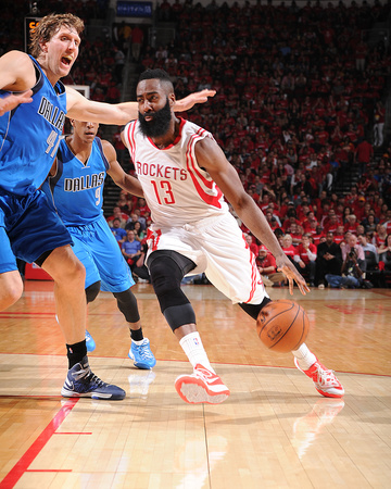 Dallas Mavericks v Houston Rockets- Game One Photo by Bill Baptist