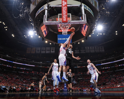 San Antonio Spurs v Los Angeles Clippers - Game One Photo by Andrew D Bernstein