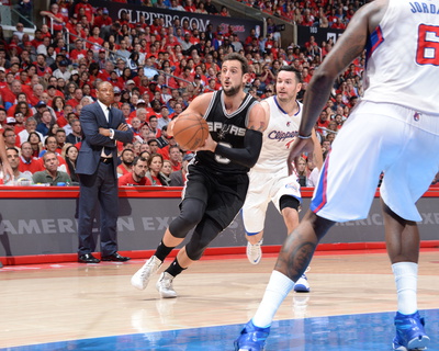 San Antonio Spurs v Los Angeles Clippers – Game One Photo by Andrew D Bernstein