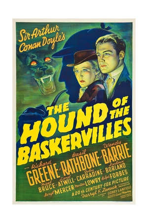 The Hound of the Baskervilles, 1939 Giclee Print