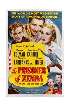 The Prisoner of Zenda, 1937 Giclee Print