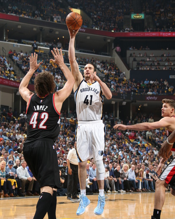Portland Trail Blazers v Memphis Grizzlies - Game One Photo by Joe Murphy