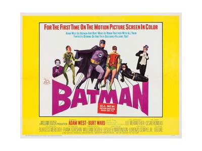 Batman: the Movie, 1966 Giclee Print