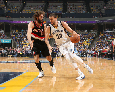 Portland Trail Blazers v Memphis Grizzlies - Game One Photo by Joe Murphy