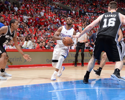 San Antonio Spurs v Los Angeles Clippers - Game One Photo by Andrew D Bernstein