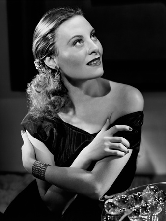 Michele Morgan Photographic Print