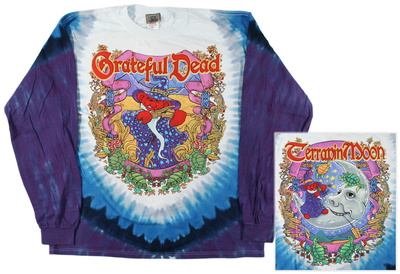 Grateful Dead-Terrapin Moon Long Sleeve T-Shirt