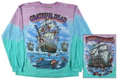 Grateful Dead-Ship Of Fools Long Sleeve T-Shirt