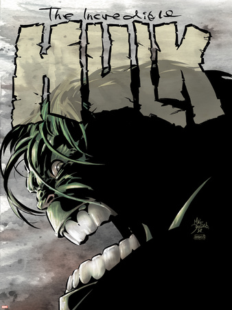 Incredible Hulk No.65 Cover: Hulk Plastic Sign by Mike Deodato