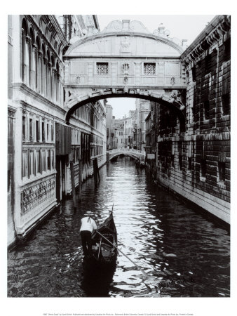 Canal de Venecia Lámina