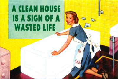 A Clean House Magnet at