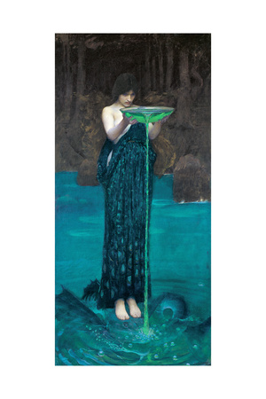 Circe Invidiosa, 1892 Giclee Print by John William Waterhouse