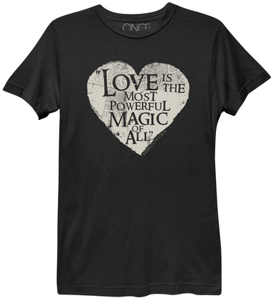 Ladies: Once Upon A Time- Love Is The Most Powerful Magic T-shirts by Ladies T-Shirt