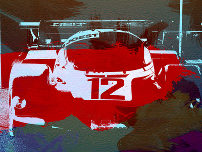 Porsche Le Mans Plastic Sign by  NaxArt