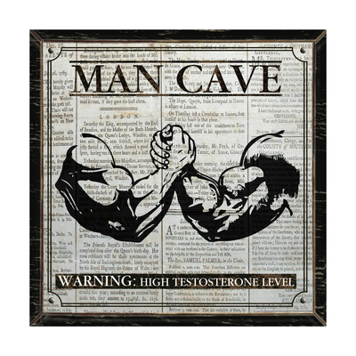 Man Cave (Black and White) Prints by Piper Ballantyne