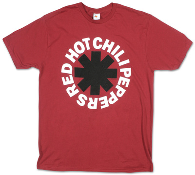 Red Hot Chili Peppers- Black Asterisk T-Shirt