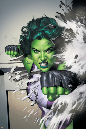 She-Hulk No.5 Cover: She-Hulk Photo by Adi Granov