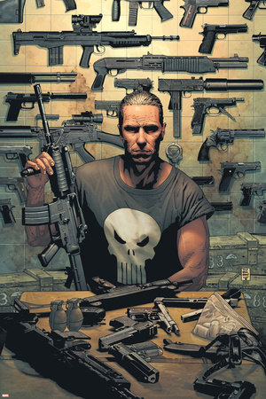 Punisher No.1 Cover: Punisher Posters by Tim Bradstreet!