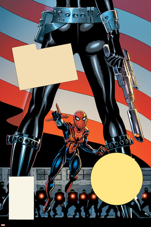 The Amazing Spider-Girl No.9 Cover: Spider-Girl Posters by Ron Frenz