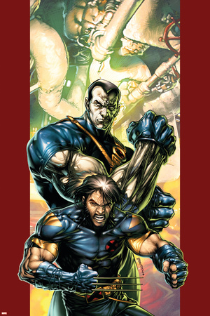 Ultimate X-Men No.47 Cover: Wolverine and Colossus Prints by Brandon Peterson