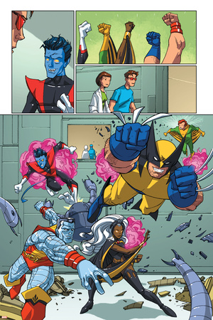 Uncanny X-Men: First Class Giant-Size Special No.1 Group: Wolverine Photo by Craig Rousseau!