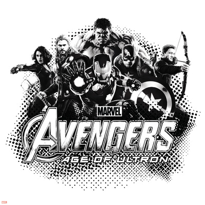 The Avengers: Age of Ultron - Hulk, Black Widow, Thor, Iron Man, Captain America and Hawkeye Photo