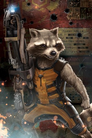 Guardians of the Galaxy - Rocket Raccoon Posters