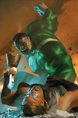 Ultimate Comics Ultimates 26 Cover: Thor, Hulk Posters by Michael Komarck