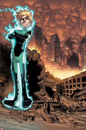 Alpha: Big Time 3 Cover: Alpha Photo by Humberto Ramos