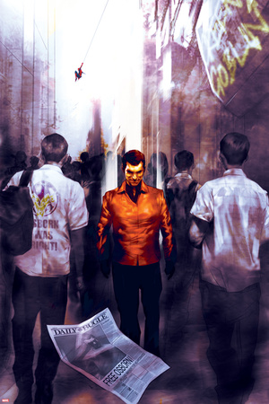 Osborn No.5 Cover: Norman Osborn in the Street Posters by Ben Oliver