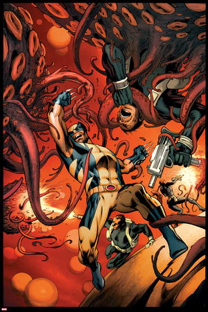 Wolverine 6 Cover: Wolverine, S.H.I.E.L.D. Posters by Alan Davis