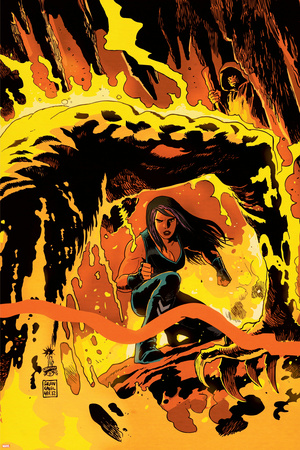 Red She-Hulk 64 Cover: Red She-Hulk Poster by Francesco Francavilla