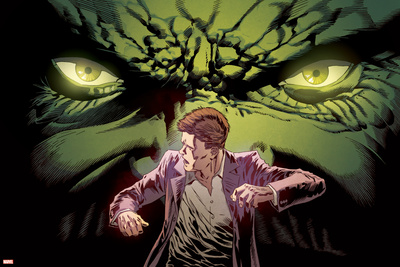 Marvel Knights: Hulk 2 Cover: Hulk, Banner, Bruce Print by Piotr Kowalski