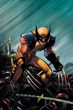 Wolverine: Enemy of The State MGC No.20 Cover: Wolverine Crouching Posters by John Romita Jr.