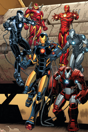 Iron Man 15 Featuring Iron Man Posters by Carlo Pagulayan