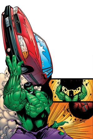 Avengers Assemble Artwork Featuring Hulk Print