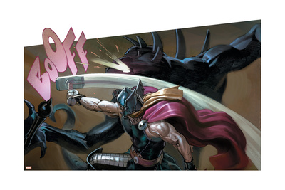 Avengers Assemble Artwork Featuring Thor Prints
