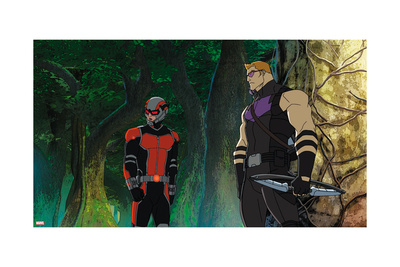 Avengers Assemble Animation Still Posters