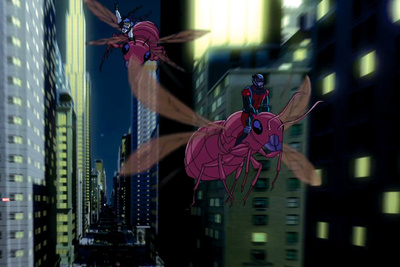 Avengers Assemble Animation Still Print