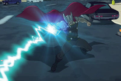 Avengers Assemble Animation Still Prints
