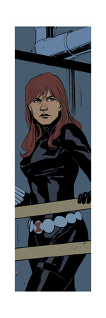 Avengers Assemble Artwork Featuring Black Widow Prints