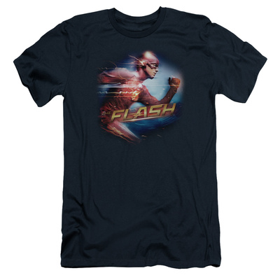 The Flash- Fastest Man (Slim Fit) T-Shirt
