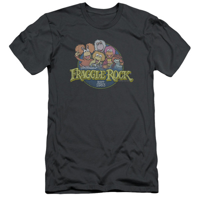 Fraggle Rock- Circle Logo (Slim Fit) T-Shirt